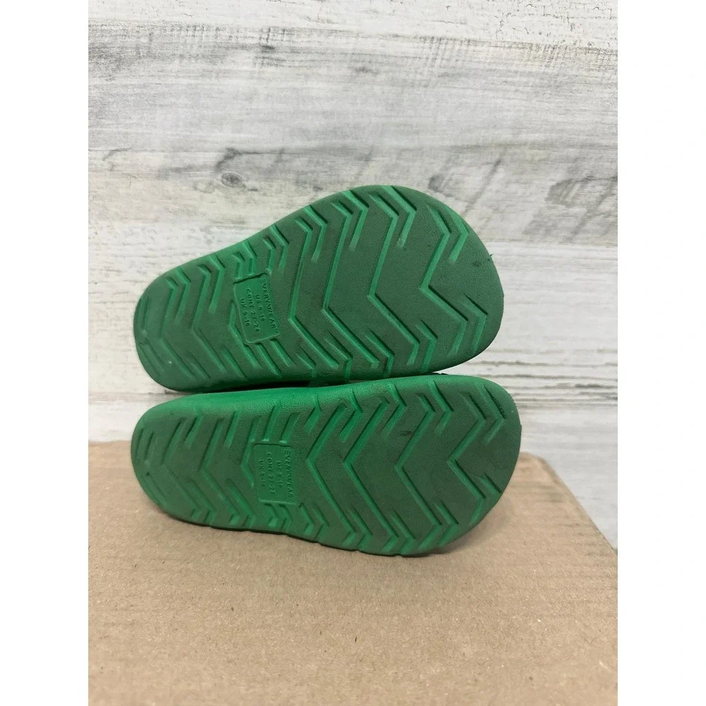 Totes Everywear Sandals‎ Toddler 9-10 Green Adjustable Strap